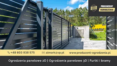 Producent Nowoczesne Ogrodzenia Płoty Bramy